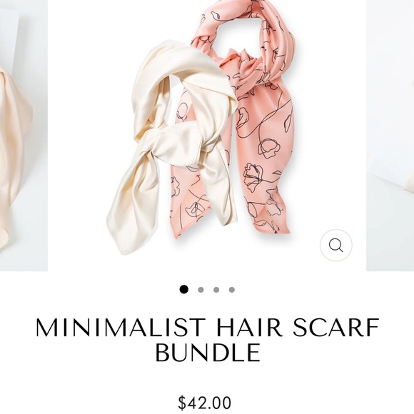 Hair scarf set - Picture 5 of 6